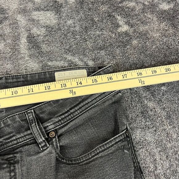 Diesel Sleenker Slim Skinny Black Distressed Button Fly Jeans 33X32(33X30.5) - Picture 8 of 15